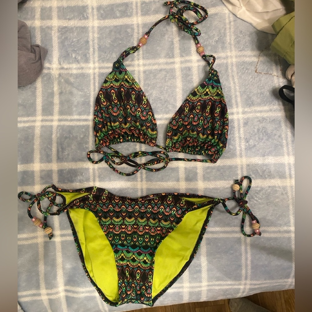Kirra Multicolor Patterned Bikini